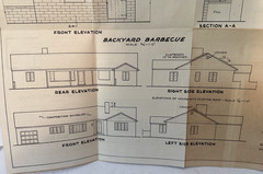 1950 Today’s Woman house plans design architecture MCM blueprints 16th barbecue