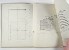 1917 3-WALLED OPEN SHED Farm Plans Specs & Materials WHITE PINE BUREAU #12 {e}