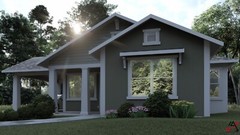 BLUEPRINTS TRADITIONAL HOUSE PLAN ARCHUP #127