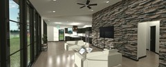 Custom Modern Home Plans – 3 Bed 2 Bathroom 1,670 sqft – $250K (Cost to Build)