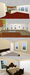 24×24 House — 2 Bedroom 2.5 Bath — PDF FloorPlan — 1,088 sqft — Model 12A