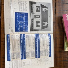 Vintage 50s MCM Mid Century Home Designs House Plans Low Budget Homes Catalog