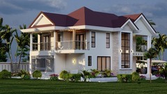 4 Bedroom House Plan [modern ]