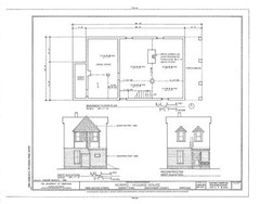 Victorian Shingle Style home for a narrow lot – detailed plans, charming porch