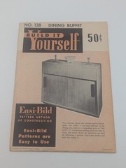 LOT 5 Easi-Bild Build It Yourself Mcm pattern Woodworking Delta Rockwell Stanley