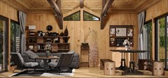 25×18 Backyard Office / Bar / Tiny House Architectural Build Plans PDF Download