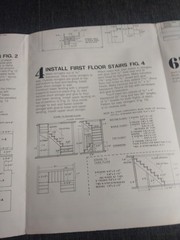 Vintage 1978 Colonial Dollar House Layout Plans By Stanley, “As See On TV”