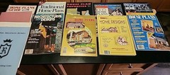 Vintage 1980s Home Plans & Design Magazines Lot Of 9 Plus 3 Brochures.