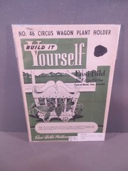 1949 Easi-Bild No 46 Circus Wagon Plant Holder Build It Yourself Plans