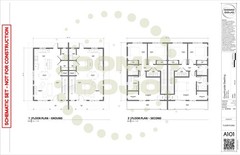 Countryside Dwelling Duplex Plans – PDF Downloadable Blueprint