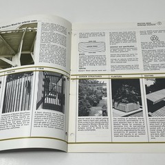 1960’s Western Wood Products Fencing Deck Storage House Design Dealer Brochure