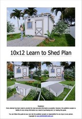 10×12 Learn to Shed Plan (PDF Plans and A4 Hard Copy)