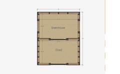 8’x10′ DIY Greenhouse Building Guide, Garden Shed Plans, Material List Included