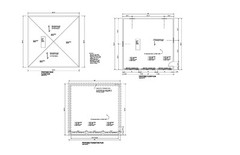 32’X32′- 32’X32′ GARAGE PLANS HIP ROOF GARAGE PLANS 20-3232-HIP-8