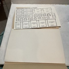 Rare Unused Vintage 1981 Better Homes And Gardens New Furniture Arrangement Kit!