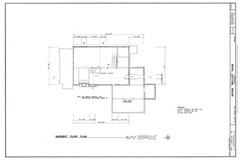 Brick Bungalow, Small Home Design, 2 bedrooms, printed architectural plans