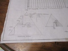A-FRAME CABIN PLANS HAND-DRAWN ARCHITECTURAL COPIES 1200 SQ FT. CHEF’S KITCHEN