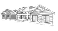 Mill Farm Loft House 4 Bed, 3.5 Bath Architectural Build Plans PDF Download