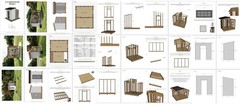 8’x10′ DIY Greenhouse Building Guide, Garden Shed Plans, Material List Included