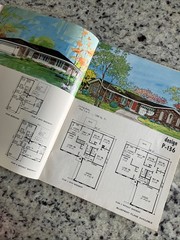Vintage 1972 MCM Home Plans Design Catalog Blueprints Ranch Split-Level Houses