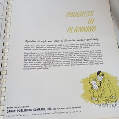 Vintage 1967 Homes Of Distinction Builder Catalog Floor Plans Groovy