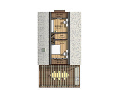 22’x38’ 2 Beds, 1 Bath Small A-Frame Cabin Architectural Build Plans PDF.
