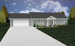 1276 Sq.Ft. Ranch house plans – 3 Bed, 2 Bath, Great Starter Home – PDF ONLY