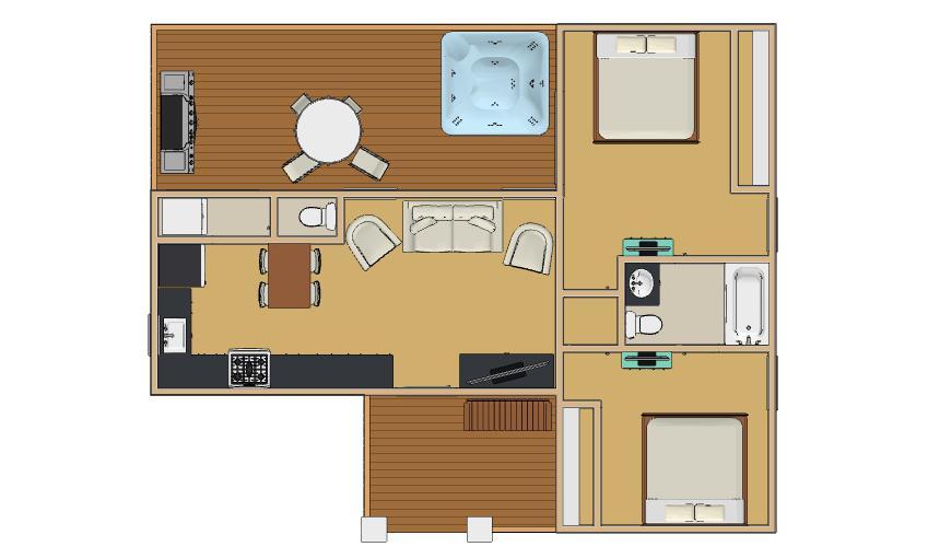 703sqft – 25’x38’c – 2bedrms1.5baths -Small House design – ala cart