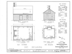 Mary Washington home, traditional colonial house, 4+ bedrooms, printed plans