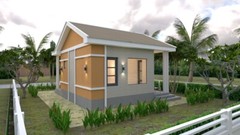 33×30 Feet House Design Plan 10×9 Meter 5 Beds 4 Baths Hip Roof (A4 Hard Copy)