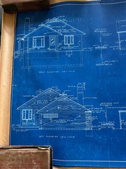 1955 Garlinghouse Plan Service #6375 6 Pgs. Blueprints Modern MidCentury Home