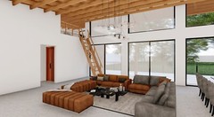 Plans for 5-Bedroom House with Walkout Basement & Mezzanine – Includes Architect