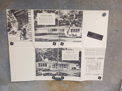 VTG 1950s Sentimental Modern H Roy Kelley Good Housekeeping House Floor Plan MCM