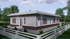 33×53 Feet House Design Plans 10×16 Meter 4 Beds 5 Baths Terrace (A4 Hard Copy)