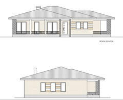 60×40 Modern 4Bedroom 2Bathroom House Plans Blueprints Custom, 270m2-2912sqft