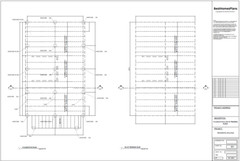 23’x41’ 1 Bed 1 Bath Modern A-Frame Cabin Architectural Build Plans PDF Download