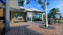 4 Bedroom Floor Plan: 2165 SF, 2 Bath, 2 Car Garage (Digital Download)