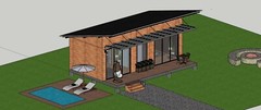 20′ x 30′ Custom Tiny home House Plan with 3D images