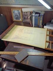 Vintage 1963 Blueprints Mid Century House Professional Architect of Renown Lot 1