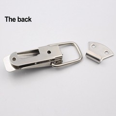 Keep Your Cabinets Secure with 4 Spring Loaded Stainless Steel Latch Clips