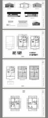 28×34 House — 2 Bedroom 2 Bath — 952 sq ft — PDF Floor Plan — Model 1D