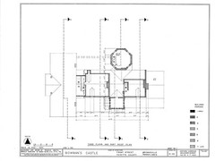 Tudor Style Victorian castle, detailed house plans
