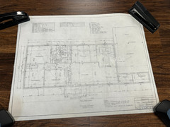 10 Architectural History Arthur Joyce Plan Blue Prints Corinth, MS Alcorn