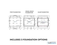 Modern 26′ x 34′ Willow Cabin Architectural Plans – PDF Download