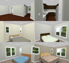 46×30 House — 4 Bedroom 2 Bath — PDF Floor Plan — 1,338 sq ft — Model 1B