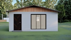 Tiny Home Plans 25’x33’ – 825 sqft Two Bedroom Bungalow Cabin – Design Plans