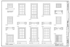 Poplar Forest by Thomas Jefferson, octagon Colonial country house detailed plans