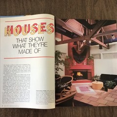 1983 Vtg Contemporary Home Plans HOUSE Floor Plans Book SEE INDEX Energy Saving