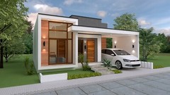 House Plan 10×12 Meter 33×40 Feet 3 Beds 2 Baths Slab Roof PDF (A4 Hard Copy)