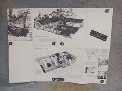 VTG 1950s Harris House Good Housekeeping Floor Plan L Shape Ranch Harwell MCM